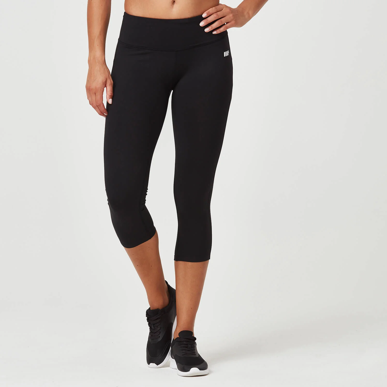 Classic Heartbeat 7/8 Leggings - XS - Black Image 1
