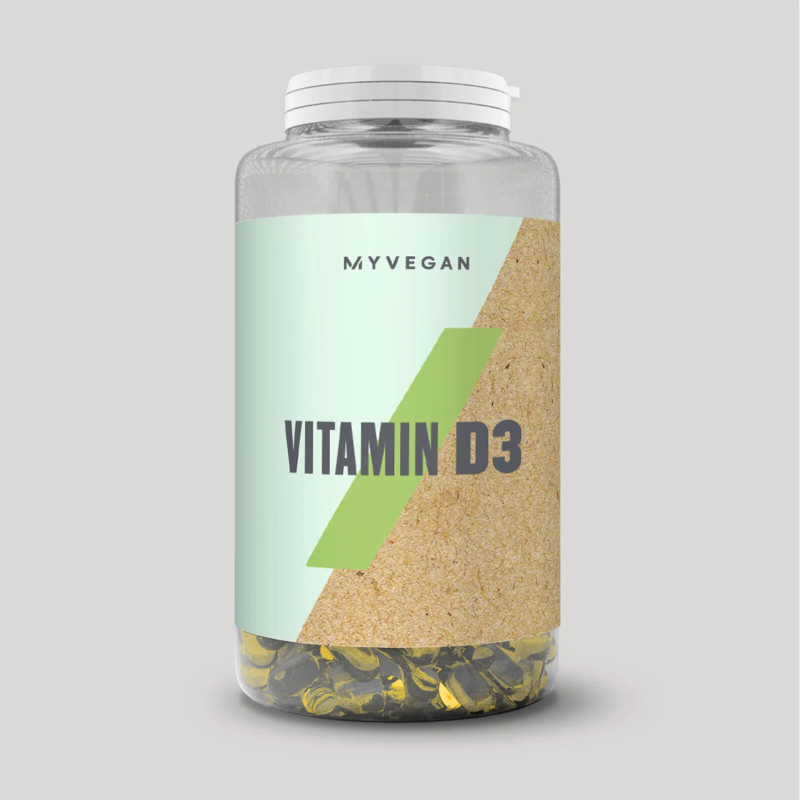 Vegan Vitamin D3 Softgels - 60Capsules Image 1
