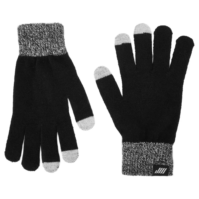 Knitted Gloves - Black