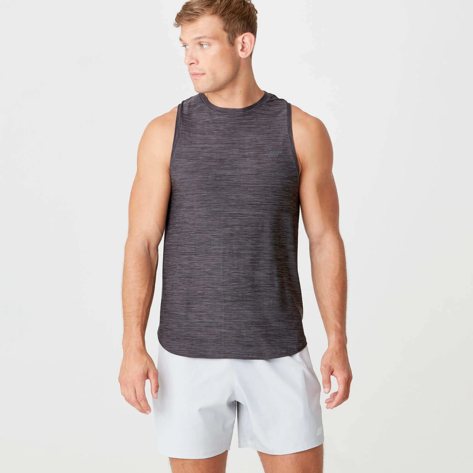 MP Men's Dry-Tech Infinity Tank Top - Slate Marl - XS Image 1