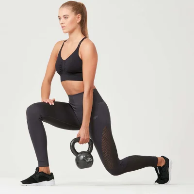 Shape Seamless Leggings - Slate Grey - XS Image 6