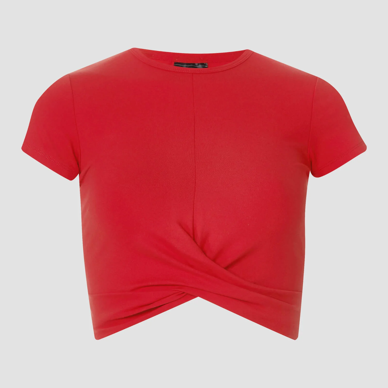 MP Women's Power Short Sleeve Crop Top - Danger - XS Image 1