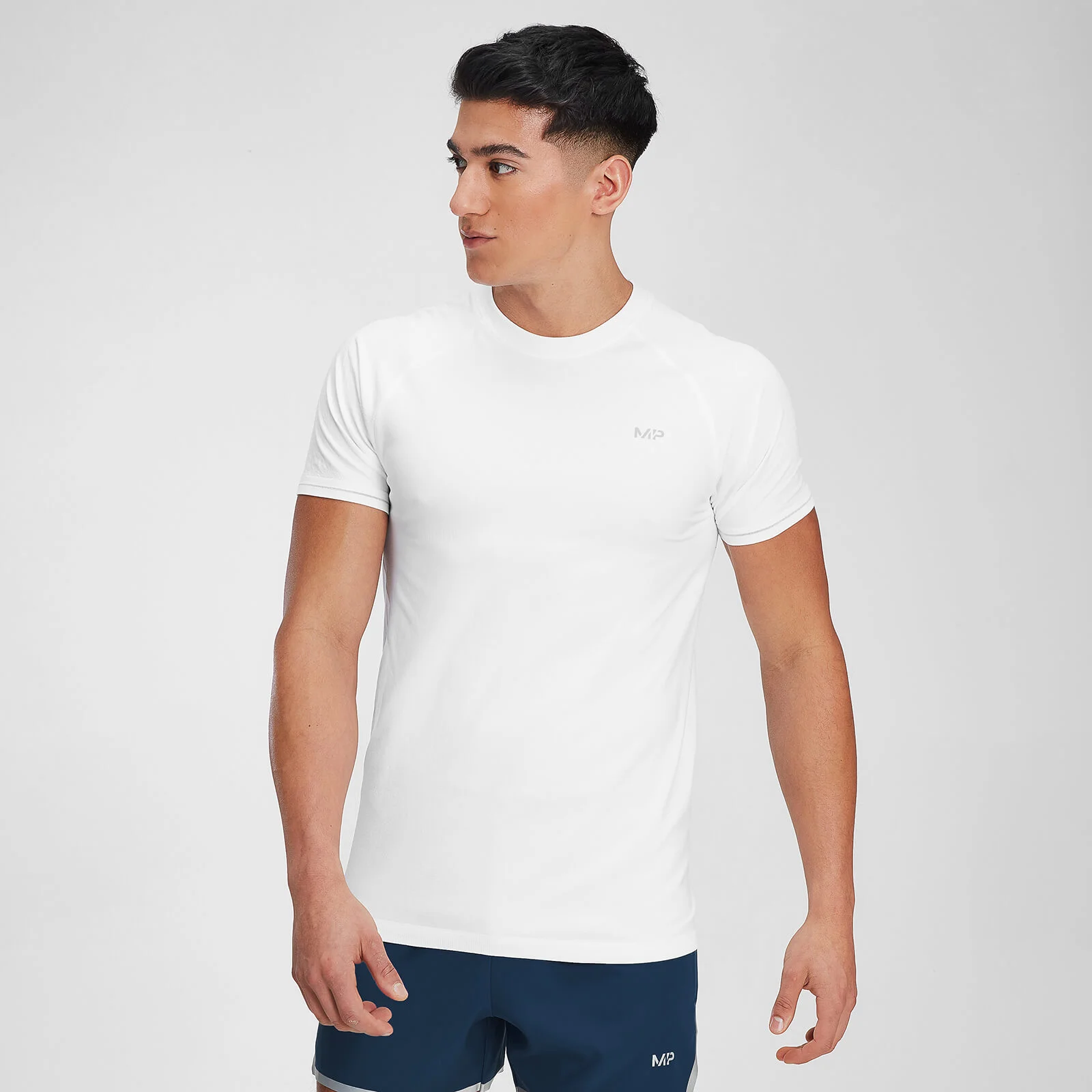 MP Men's Velocity Short Sleeve T-Shirt- White - XS Image 1