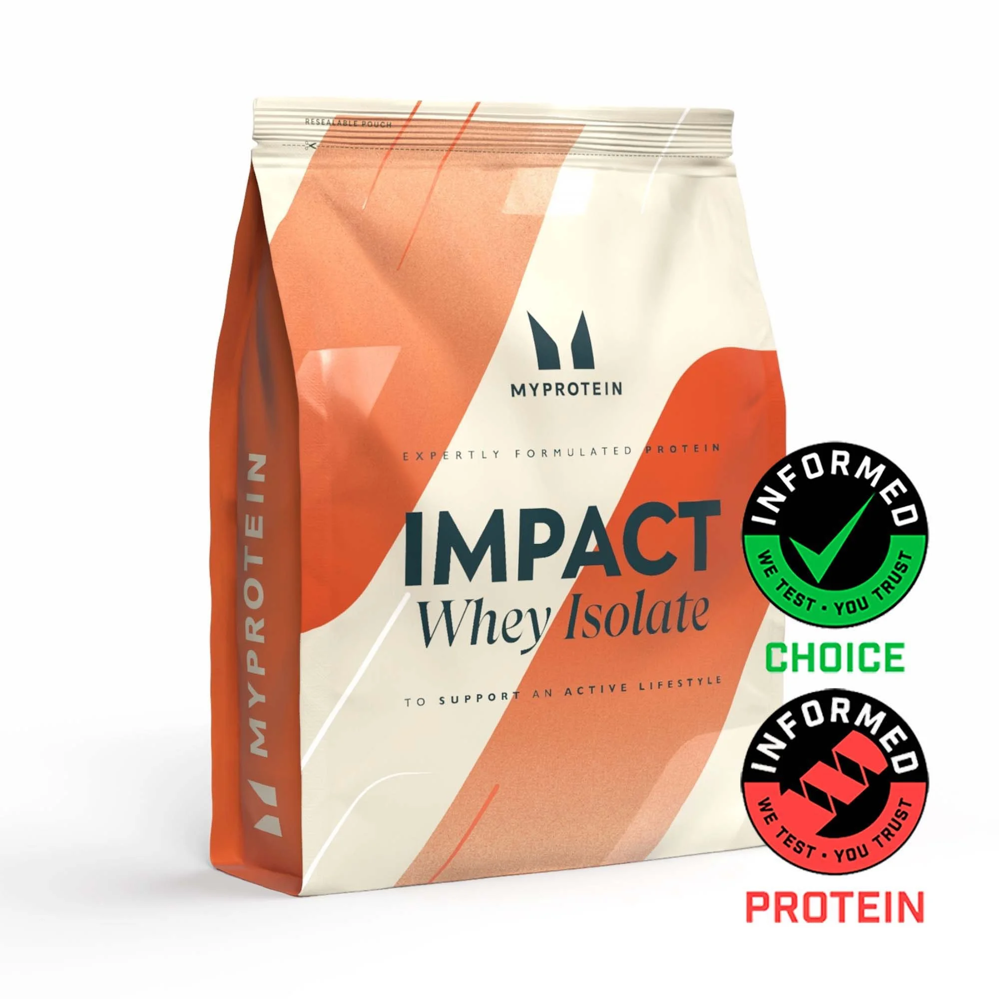 Impact Whey Isolate Powder - 900G - 30servings - Vanilla Image 1