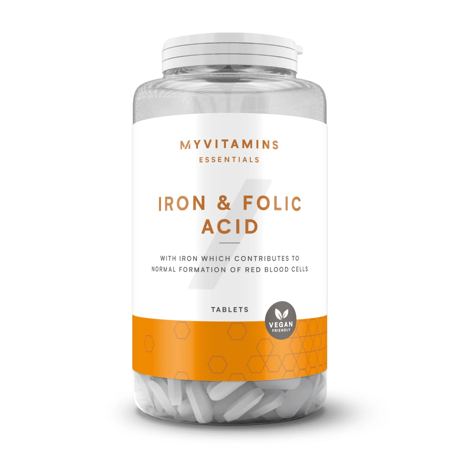 Iron & Folic Acid Tablets - 90Tablets Image 1