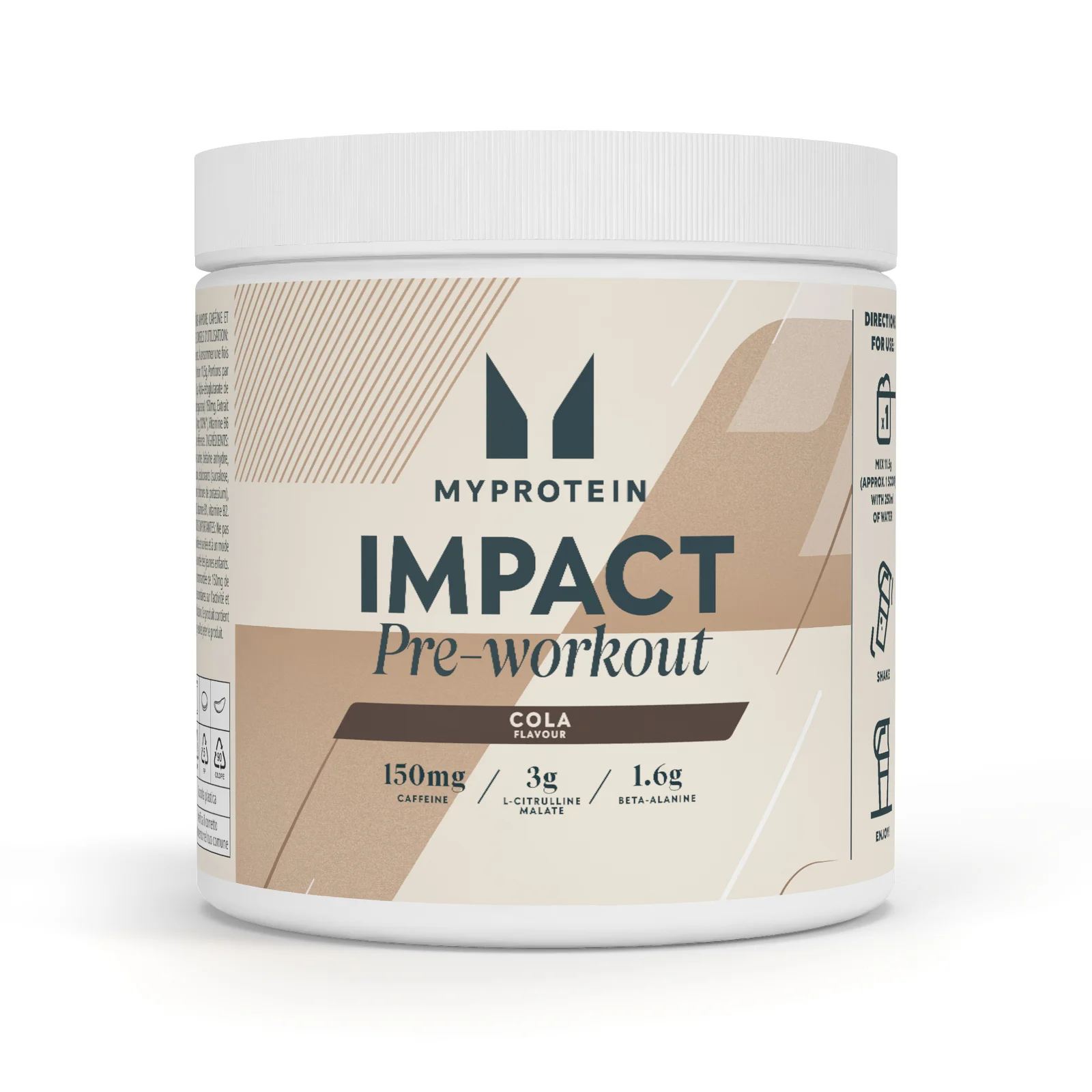 Impact Pre Workout - 500G - 43servings - Cola Image 1