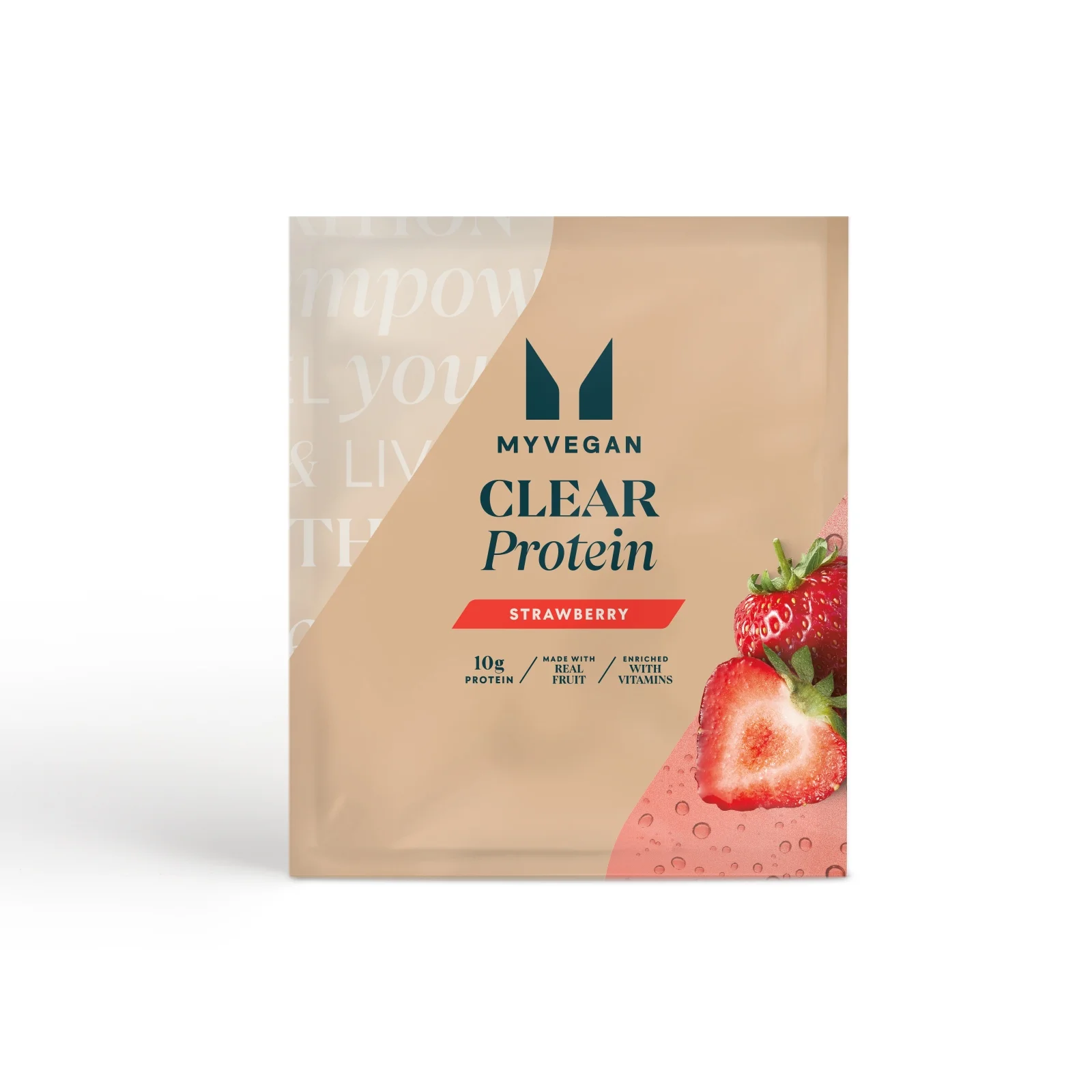 Clear Vegan Protein (Sample) - 16g - Strawberry Image 1