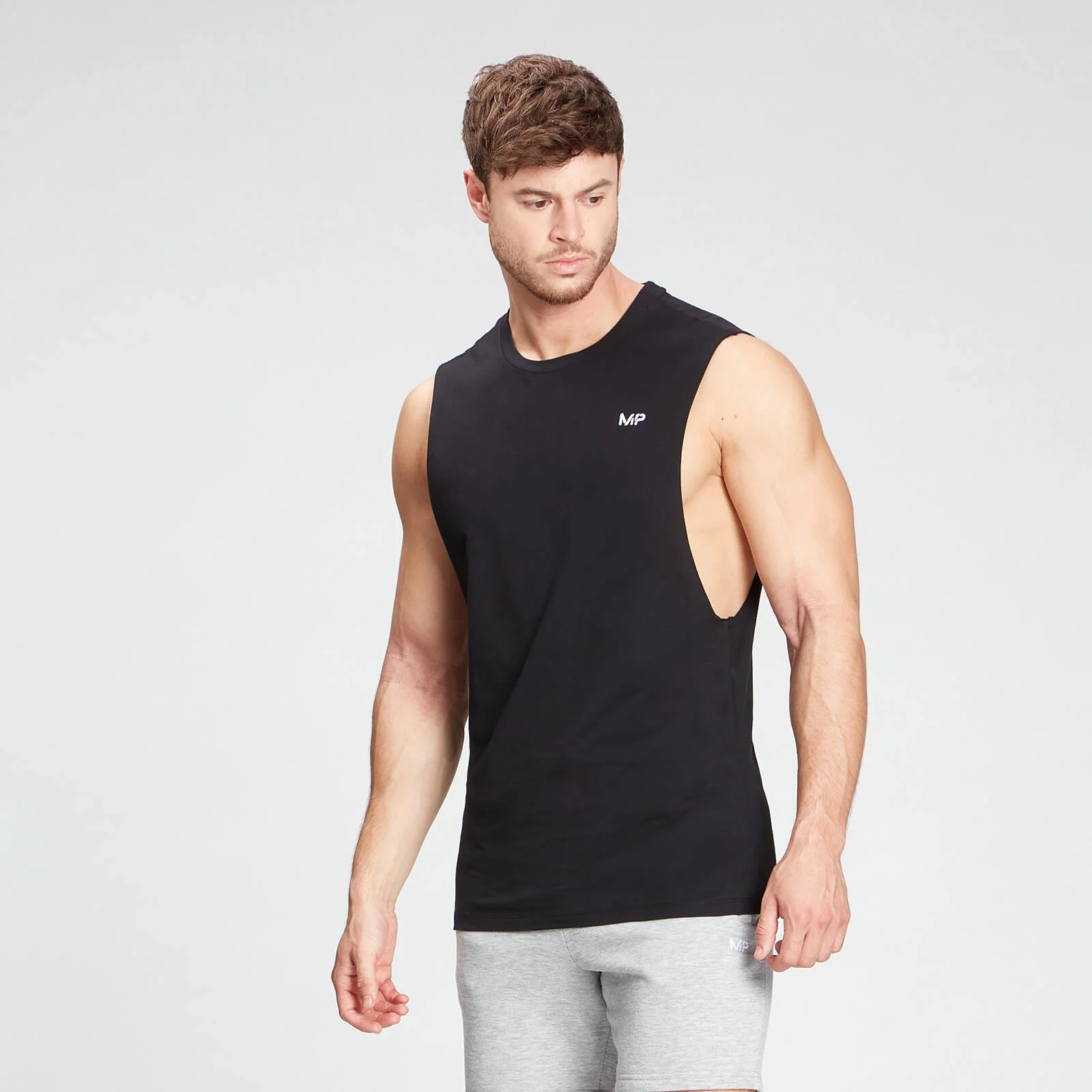 MP Men's Rest Day Tank Top - Black/White (2 Pack) - XXS Image 1