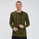 MP Men's Performance Long Sleeve T-Shirt - Army Green/Black