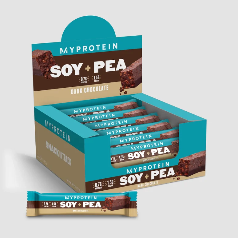 Soy + Pea Bars - Dark Chocolate