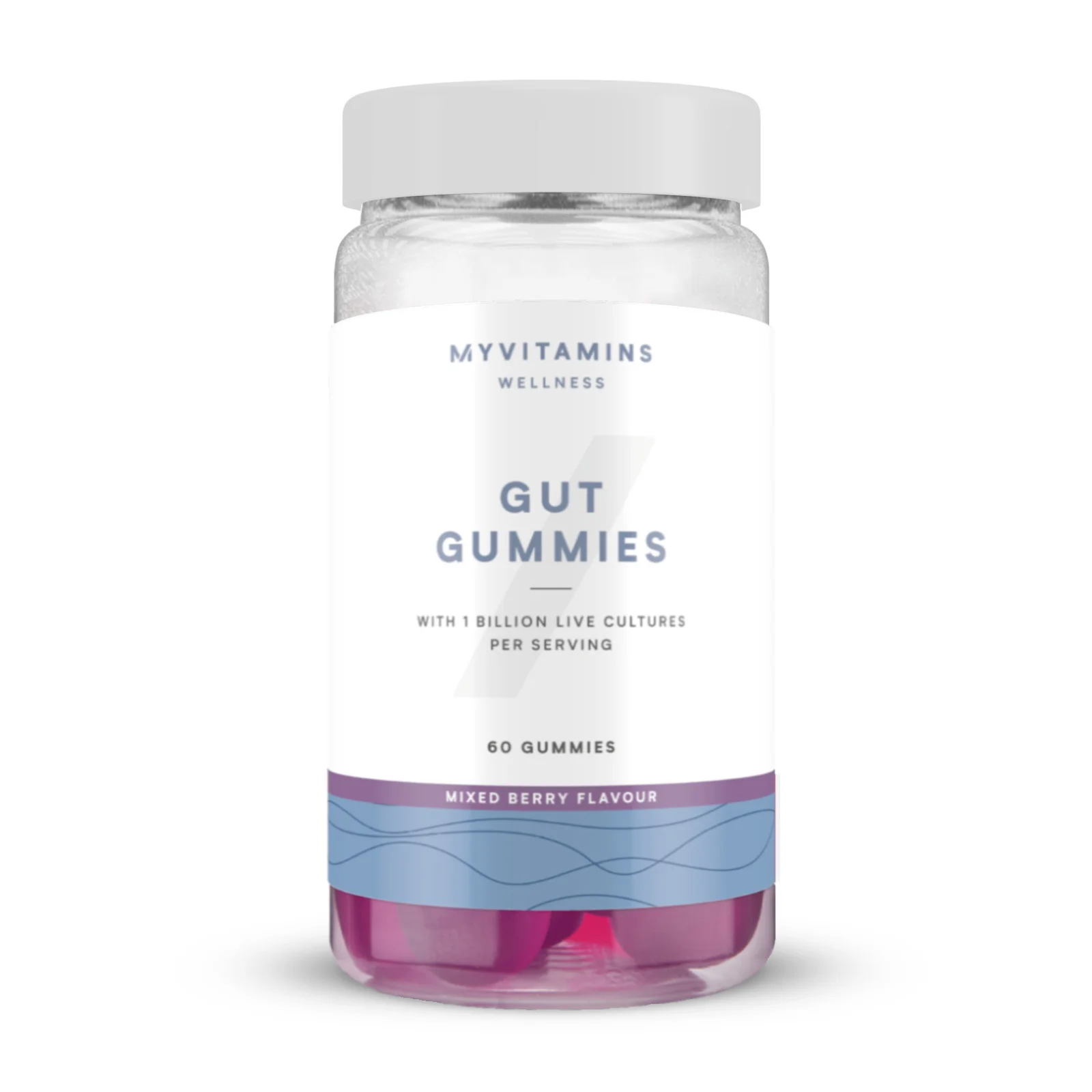 Gut Gummies - 60gummies - Mixed Berry Image 1