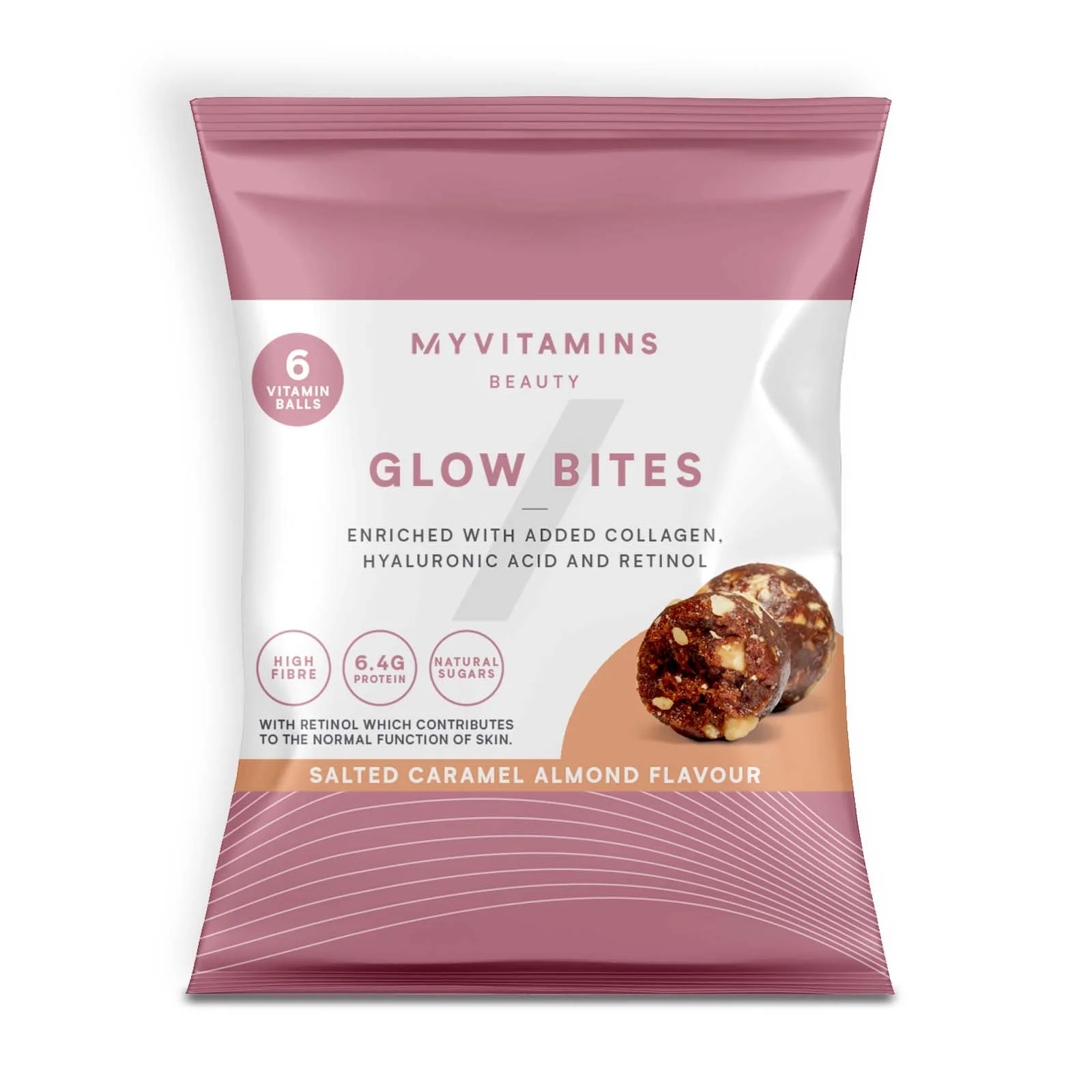 Glow Bites (Sample) - Salted Caramel Almond Image 1