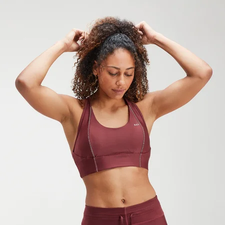 MP Women's Velocity Sports Bra- Claret