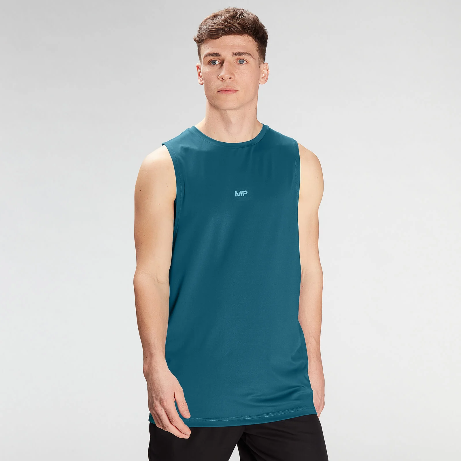 MP Men's Limited Edition Impact Training Tank - Teal - XXS Image 1