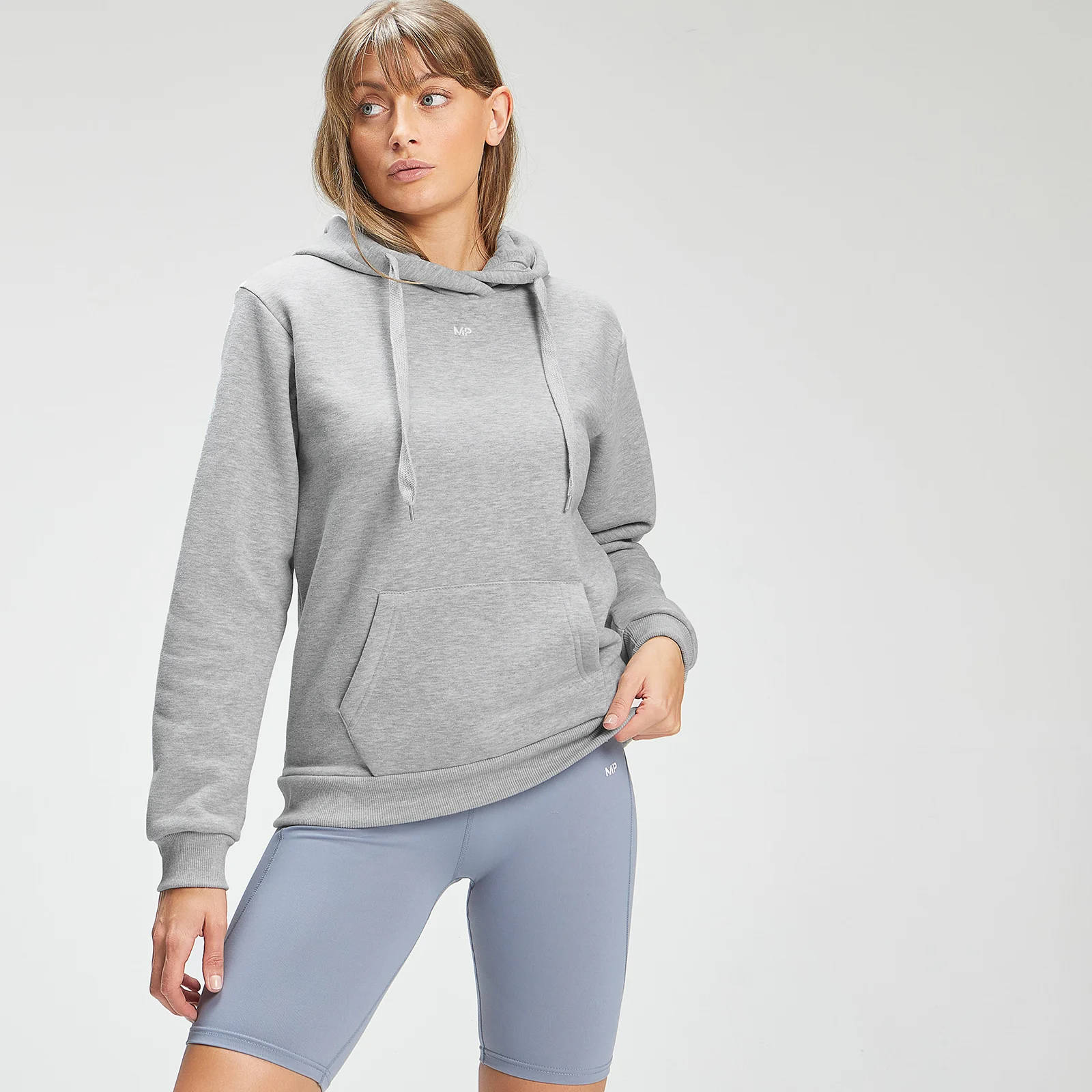 MP Women's Rest Day Hoodie - Grey Marl - XS Image 1