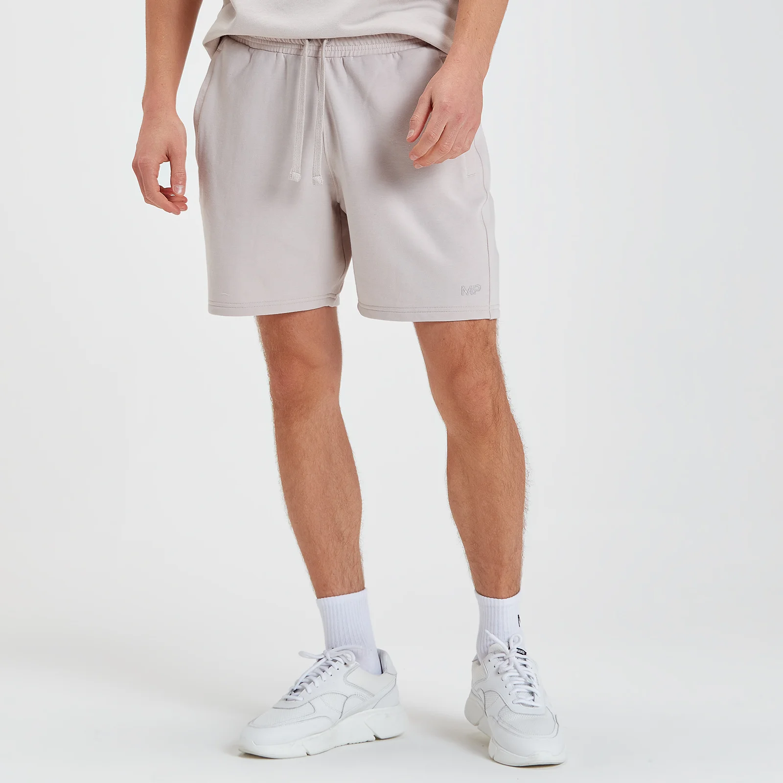 MP Men's Rest Day Sweat Shorts - Bone Grey - XXS Image 1