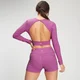 MP Women's Power Open Back Crop Top - Orchid