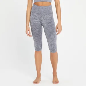 MP Women's Composure Seamless Capri Leggings - Galaxy Blue - Size XS