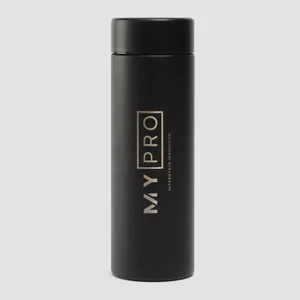 MYPRO Large Metal Water Bottle - Black - 750ml - Colour Pro Black