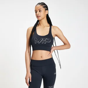 MP Women's Infinity Mark Training Sports Bra - Black - Size XS