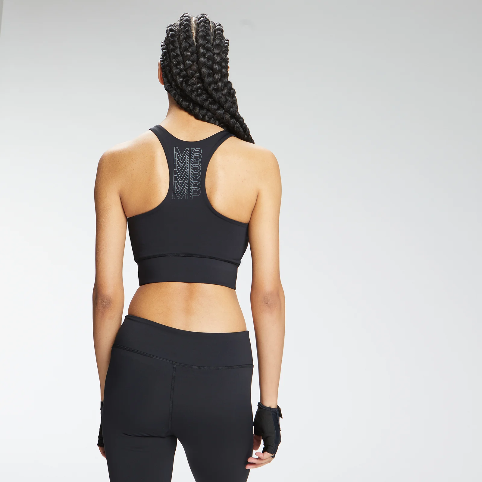 MP Women's Repeat MP Training Racerback Bra - Black - XS Image 1