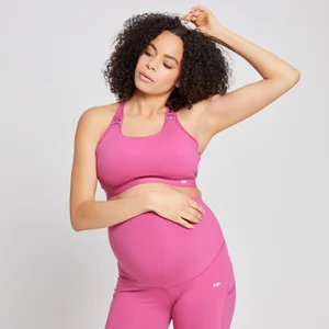 MP Women's Power Maternity/ Nursing Sports Bra - Sangria - Size XXS