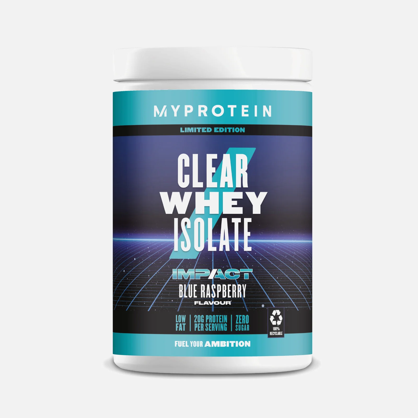 Clear Whey Isolate - Blue Raspberry (20 Servings) Image 1