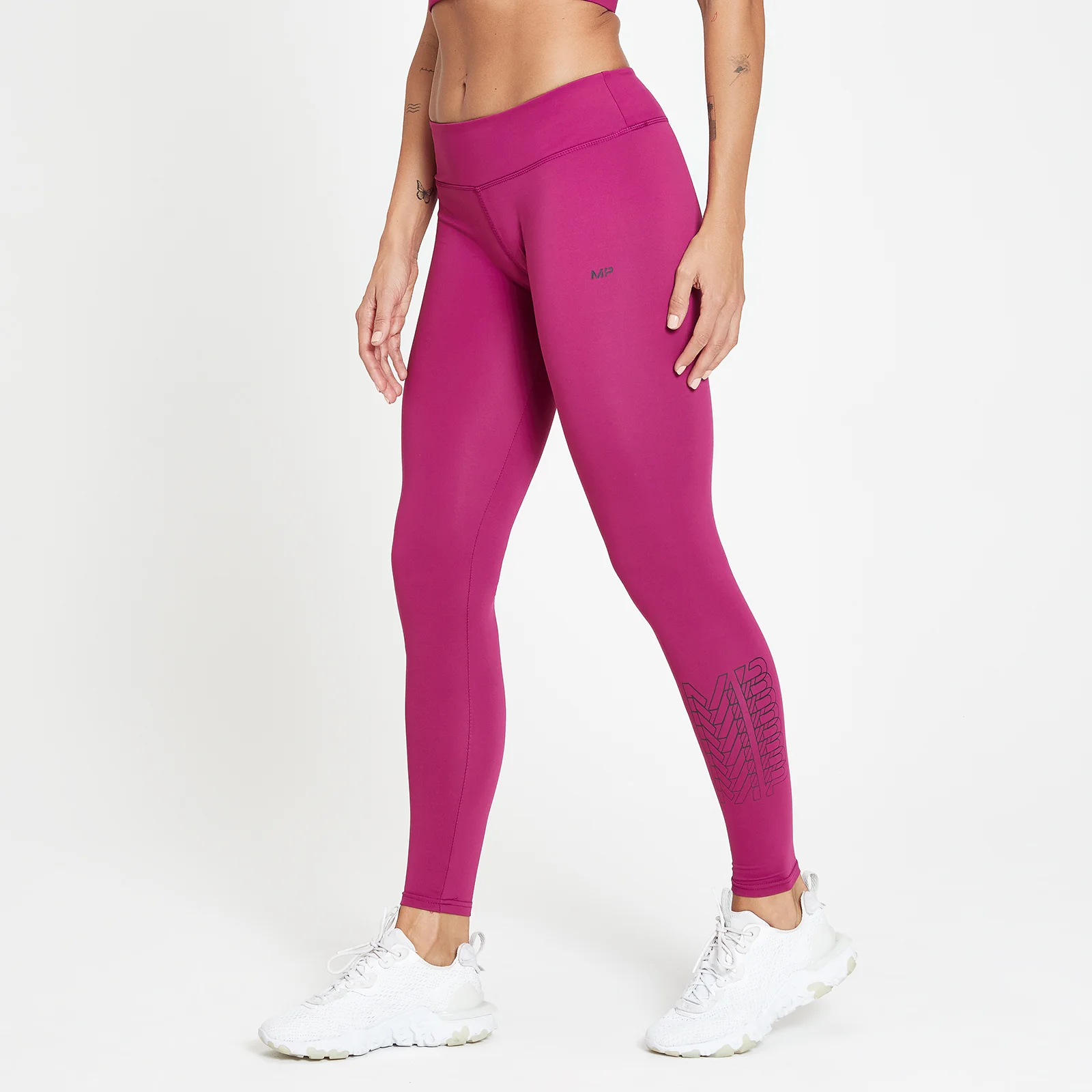 MP Women's Repeat MP Training Leggings - Deep Pink - XXS Image 1