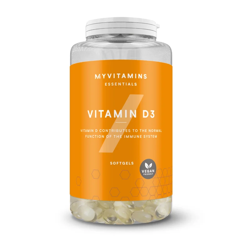 Vitamin D3 Softgels - 60Softgels - Vegan