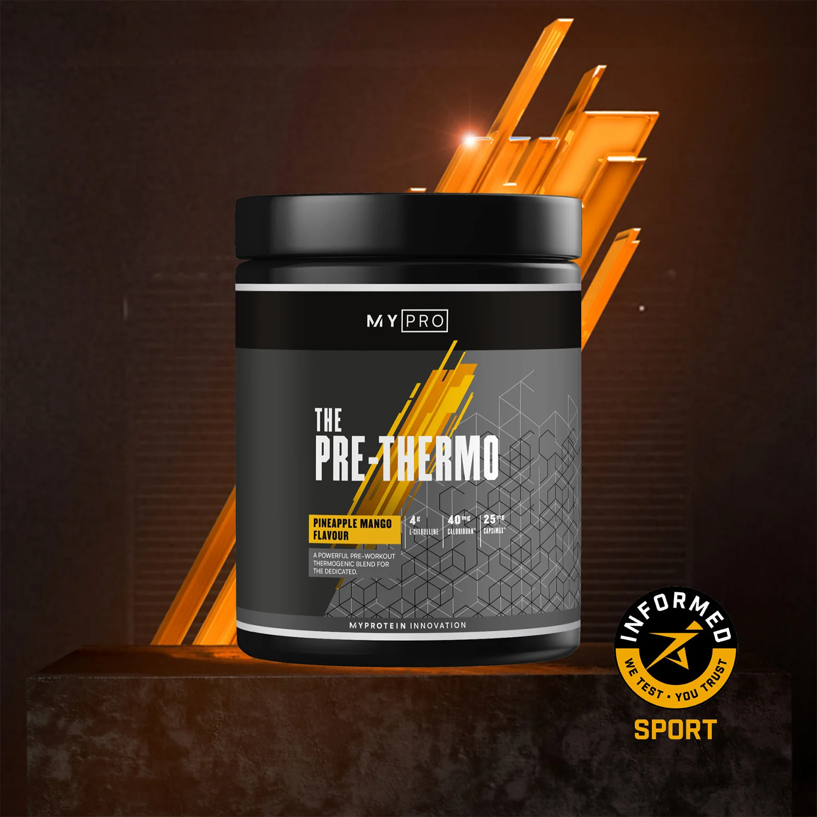 THE Pre-Thermo - 30servings - Pineapple Mango Image 1