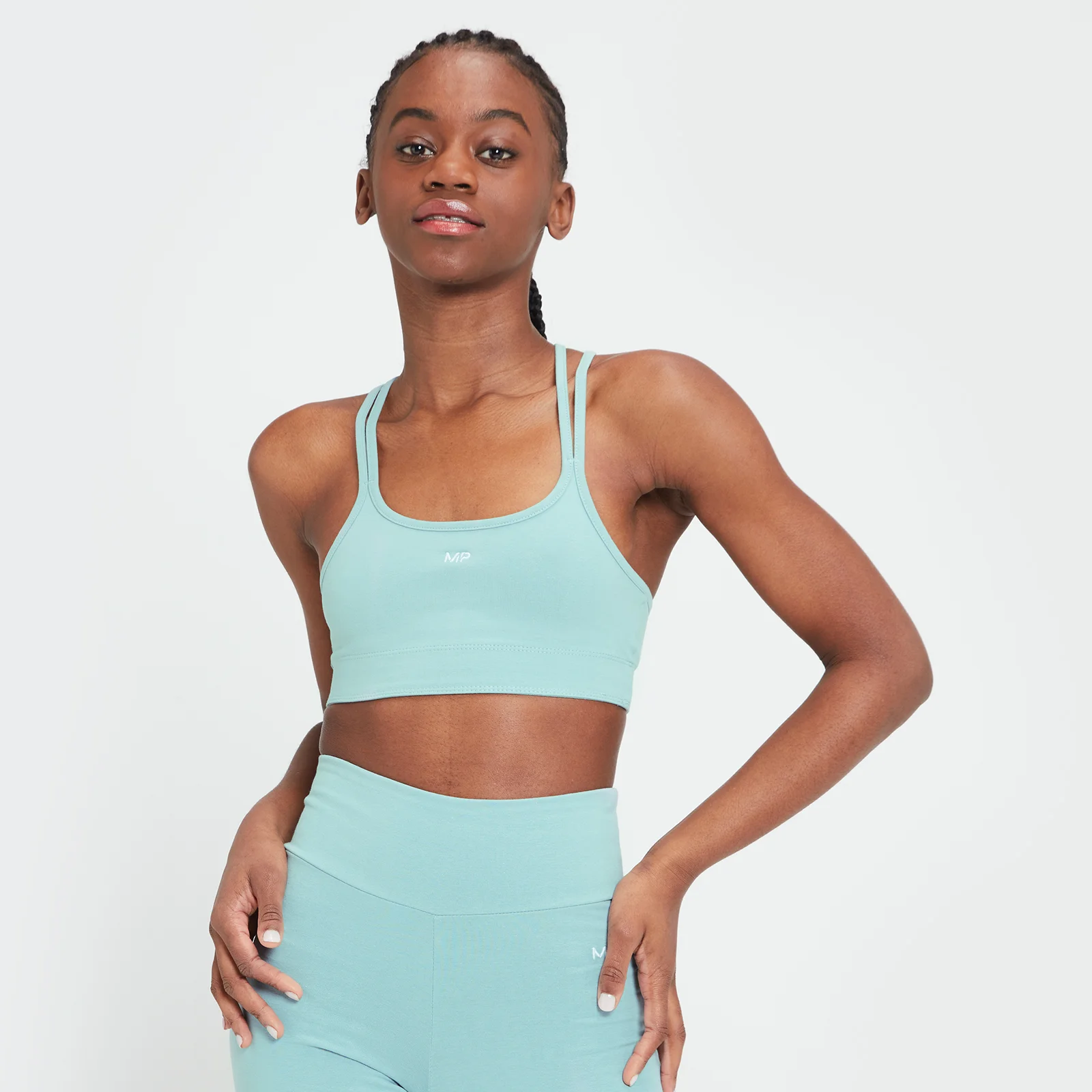 MP Women's Rest Day Jersey Bra - Ice Blue - XXS Image 1