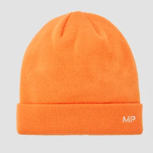 MP Beanie Hat - Nectarine/White - Colour Nectarine/White