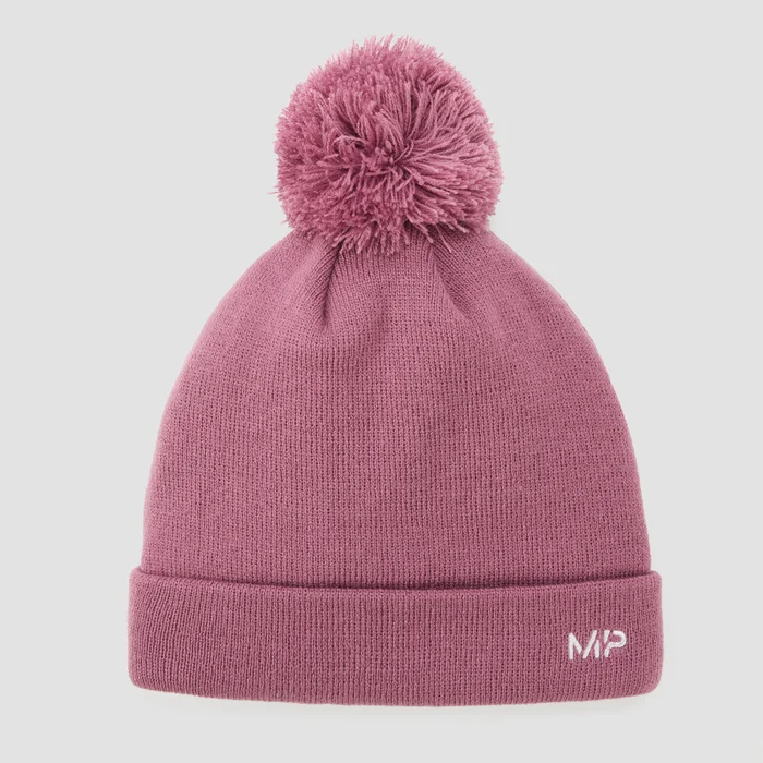 MP Bobble Hat - Mauve