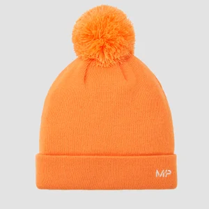 MP Bobble Hat - Nectarine/White - Colour Nectarine/White