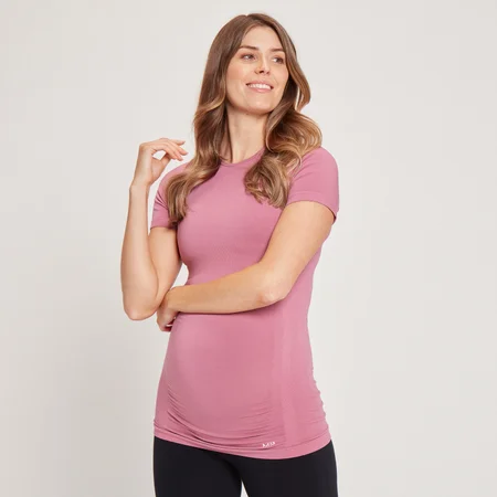 MP Women's Maternity Seamless Short Sleeve T-Shirt - Mauve