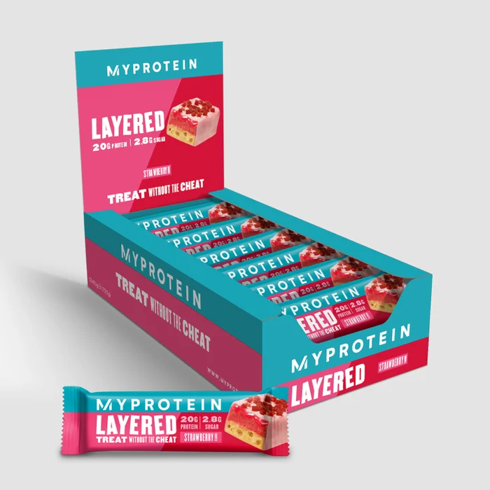 Layered Protein Bar (New Flavours)