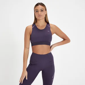 MP Women's Velocity Ultra Reflective Sports Bra - Plum - Size XL
