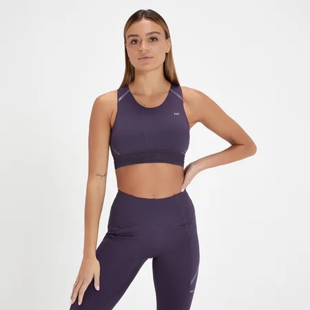 MP Women's Velocity Ultra Reflective Sports Bra - Plum
