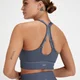 MP Women's Velocity Ultra Graphene Seamless Sports Bra - Shadow Blue