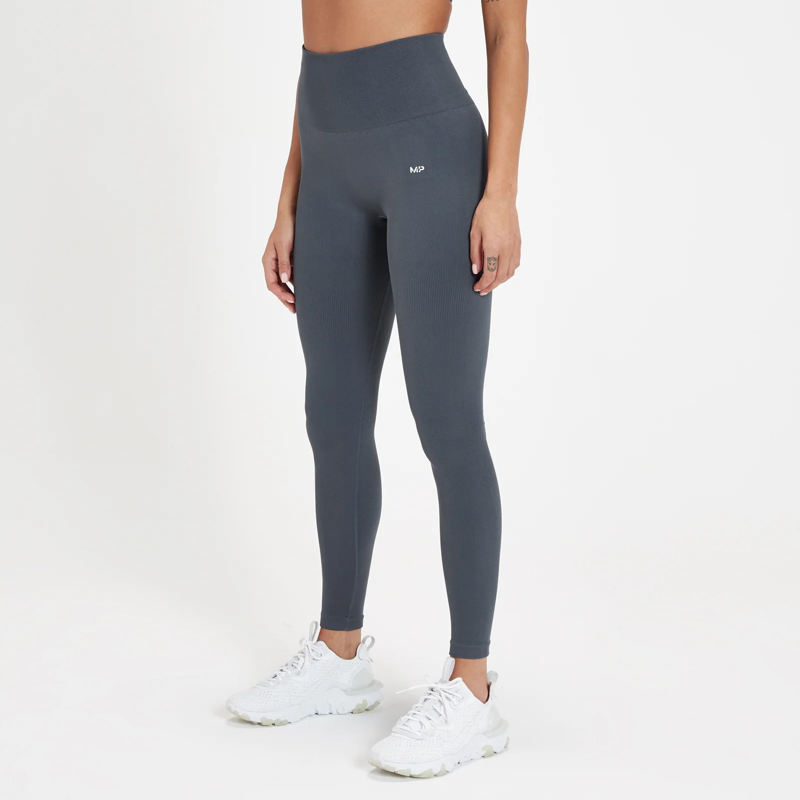 MP Women's Tempo Seamless Leggings - Graphite - XXS Image 1