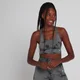 MP Women's Adapt Sports Bra - Black Tie Dye
