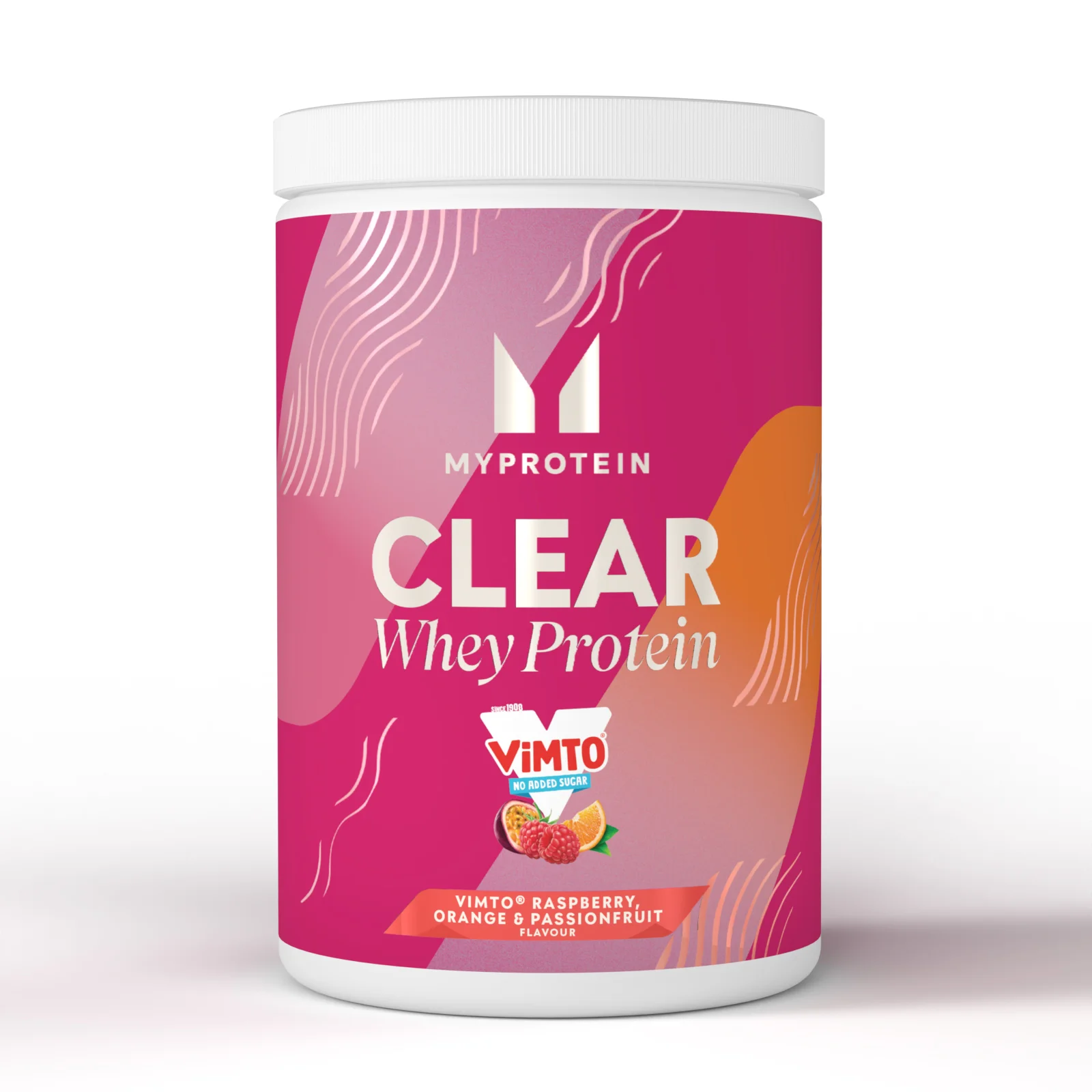 Clear Whey Protein – Vimto® - 500g - 20servings - Vimto - Raspberry, Orange and Passionfruit Image 1