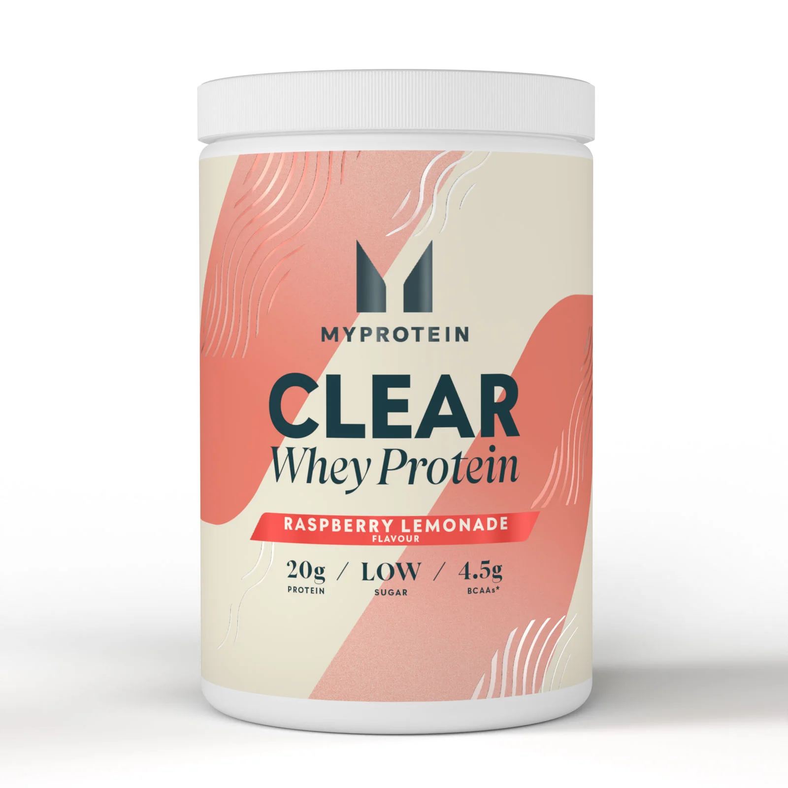 Clear Whey Protein Powder - 500g - 20servings - Raspberry Lemonade Image 1