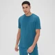 MP Men's Soft Touch Training Short Sleeve T-Shirt - Teal Blue