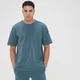MP Men's Adapt Oversized T-Shirt - Smoke Blue
