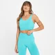 MP Women's Tempo Tonal Seamless Sports Bra - Bright Turquoise