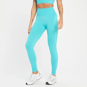 MP Women's Tempo Tonal Seamless Leggings - Bright Turquoise - Size XS