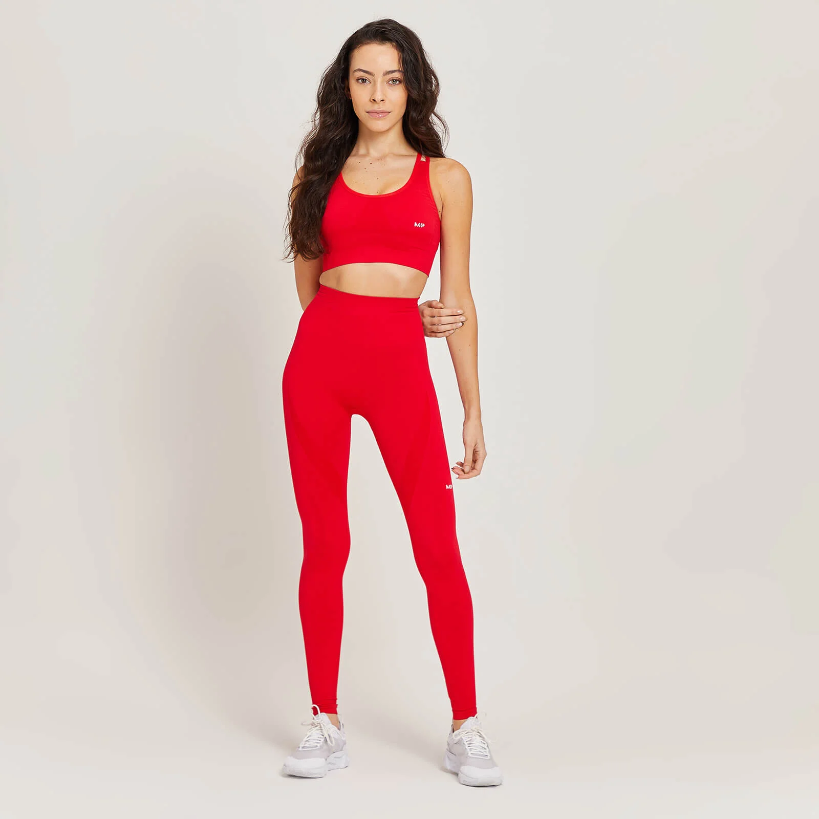 Limited Edition MP Women’s Tempo Leggings & Bra Bundle - Danger - XXS - XXS Image 1