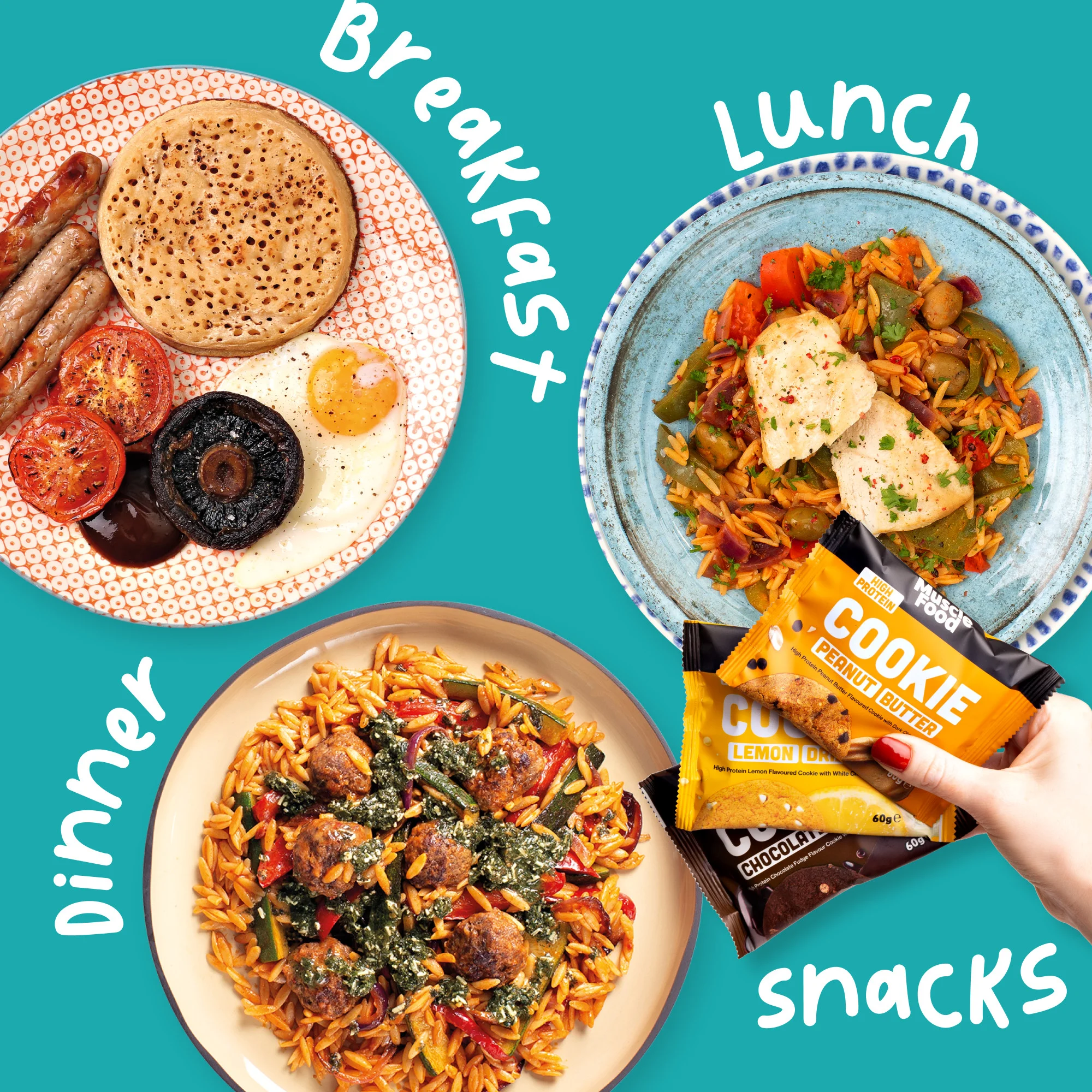 Myprotein x Musclefood - £10 off + Free Delivery On First 3 Boxes Image 1