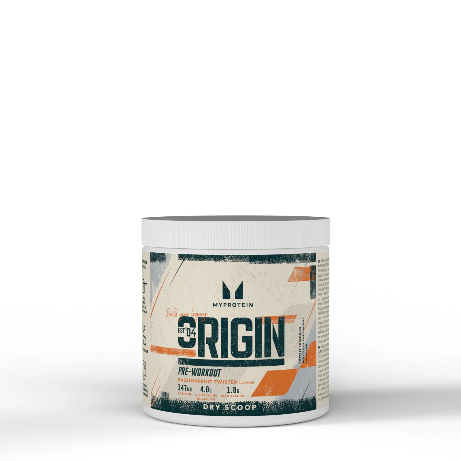 Origin Pre-Workout Dry Scoop - 18servings - Passionfruit Twister Image 1